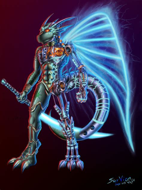 Cyborg Dragon by Survion on DeviantArt