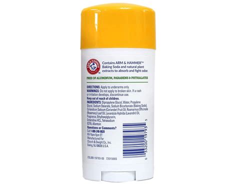 Cухой американский натуральный дезодорант Arm Hammer Essentials Natural ...