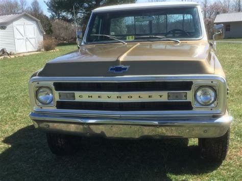 70 Chevy Truck 4x4 Classic Chevrolet C 10 1970 For Sale