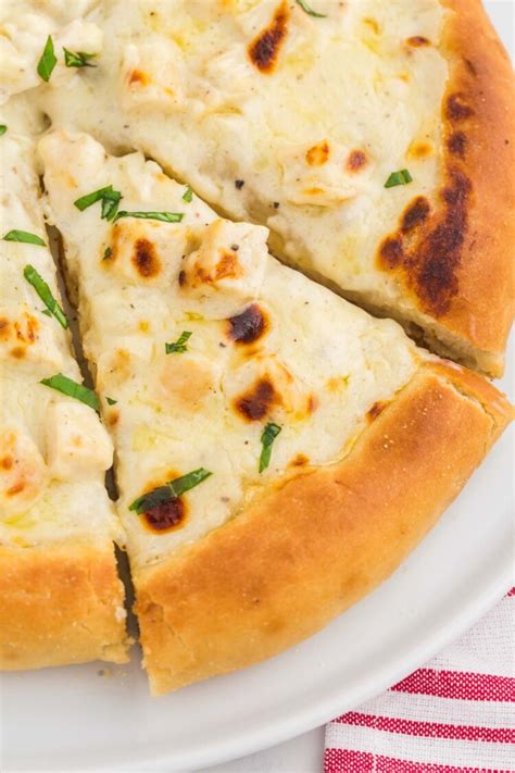 Easy Chicken Alfredo Pizza Little Sunny Kitchen