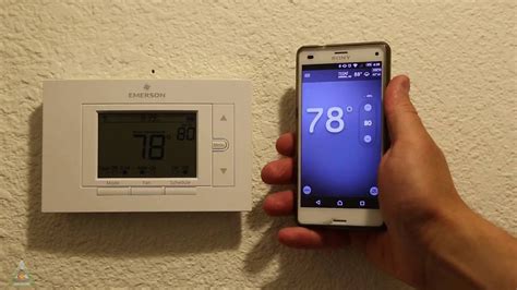 Sensi Emerson Wifi Thermostat Review And Install Youtube