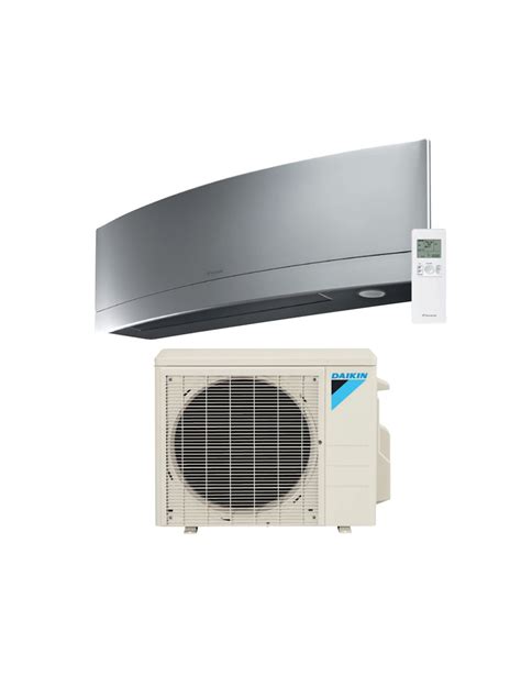 Daikin 12000 Btu Mini Split Silver Wall Mount Heat Pump Emura 17 Seer2