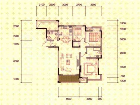 丽景华庭三期d1户型，丽景华庭三期3室2厅2卫0厨约13699平米户型图，朝南朝向 长沙安居客