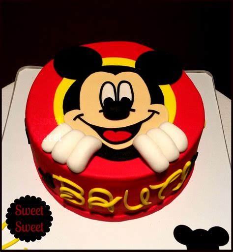 Sweet Sweet Pasteleria Tortas Decoradas Torta Mickey Mouse