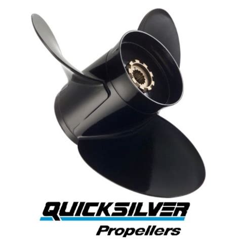 Quicksilver Black Diamond Propeller Hp Tohatsu