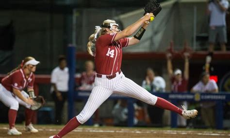 Alabama Softball overcomes Montana Fouts injury to defeat Arkansas in ...