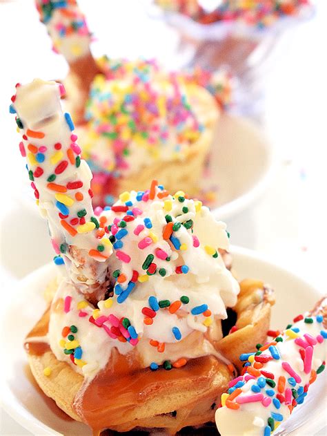 Ice Cream Sundae With Sprinkles