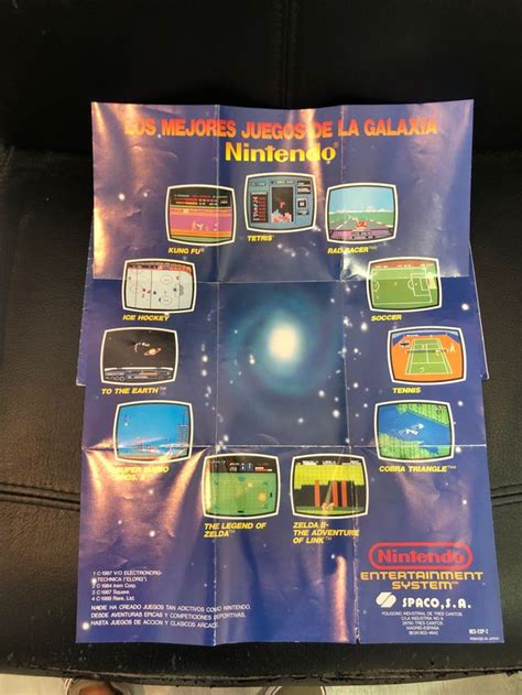 Lote 3 Posters Nintendo Nes De Segunda Mano Por 1 Eur En Barcelona En