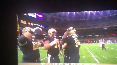 Drew Brees Breaks Touchdown Record Youtube