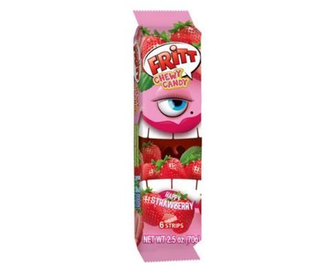 Buy Fritt Strawberry Pack Strips Candy 25 Online Mercato