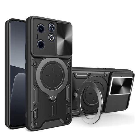 Pancerne Etui Do Infinix Hot I Obudowa Z Magnetycznym Ringiem Pokrowiec Sklep Opinie Cena