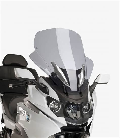 BMW K1600 GT GTL Puig Touring Smoked Windshield 9512H