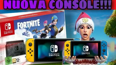 NUOVO BUNDLE GRATUITO IN ARRIVO NUOVA SWITCH A TEMA FORTNITE