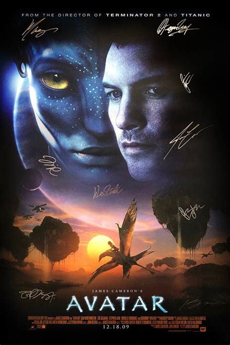 Signed Avatar Movie Poster - Etsy