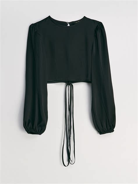 Кроп-топ с завязками на талии 1452001310-60 - купить в интернет ...