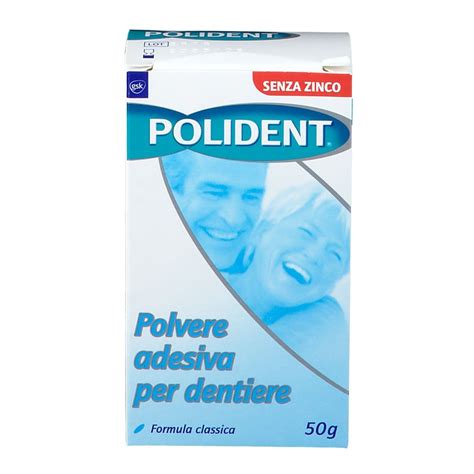 Polident Polvere Adesiva Per Protesi Dentaria G Redcare