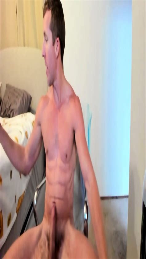 Hot Guy Fucks His Ass With Big Dildo And Cums On His Eye