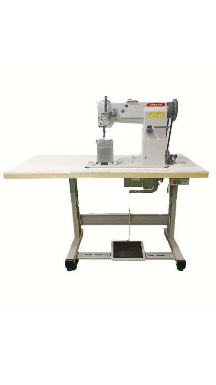 Lockstitch Double Needle Sewing Machine Industrial For Shoes Leather ... 