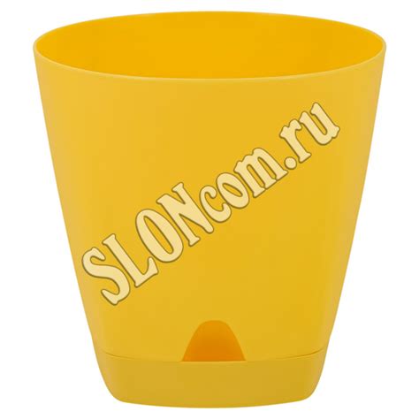 Горшок для цветов Amsterdam D 200 мм/4 л, спелая груша. sloncom