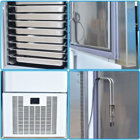 Kolice V Commercial Trays Blast Freezer Blast Chiller For Seafood