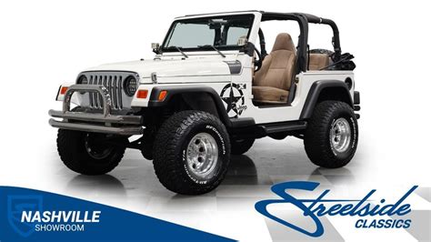 2002 Jeep Wrangler Classic Cars For Sale Streetside Classics