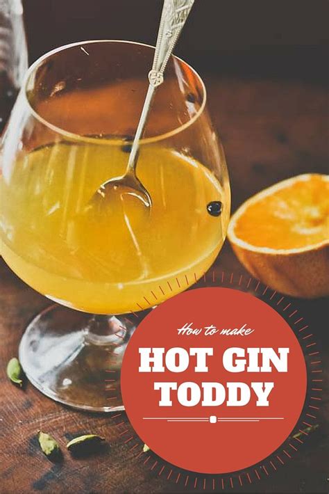 How To Make A Gin Hot Toddy