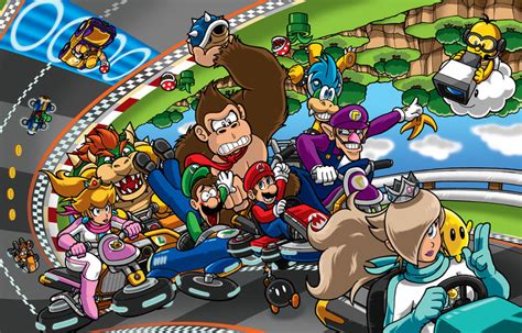 Mario Kart 8 Poster - Nintendo Force# 8 by Thormeister on DeviantArt