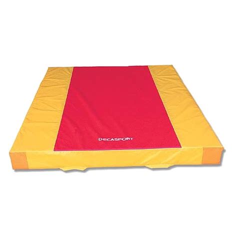 Matelas De Gymnastique Bicolore Coins Renforc S Juxtaposable Decasport