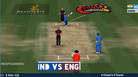 World Cricket Championship Wcc Epic Gamer Ind Vs Eng