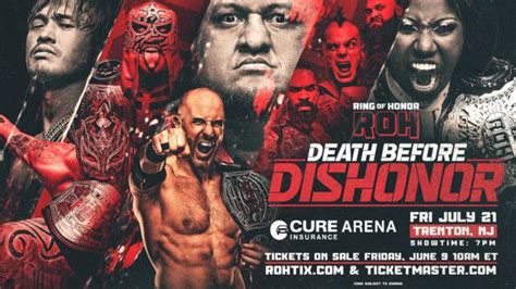 ROH Death Before Dishonor 2023 date and venue announced