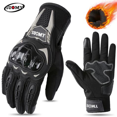 SUOMY Guantes De Moto Para Hombre A Prueba De Viento Para Montar En