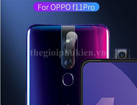 Miếng Dán Kính Cường Lực Bảo Vệ Camera Oppo F11 Pro