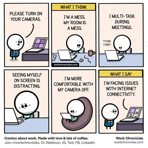 Turn on your cameras – Work Chronicles