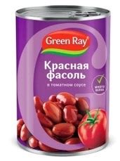 Фасоль Green ray красная в томатном соусе | отзывы
