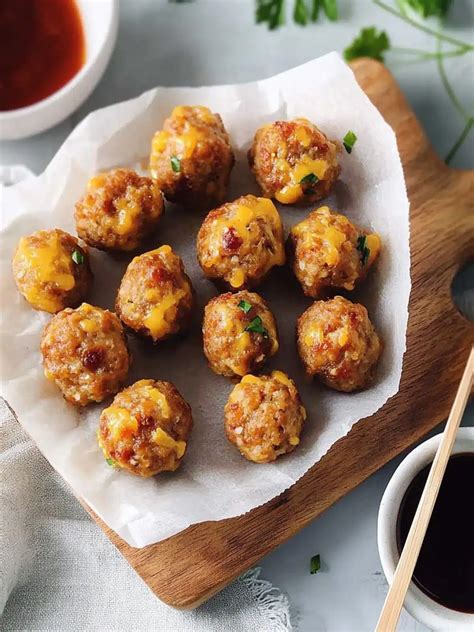 recipes for sausage cheese balls 1