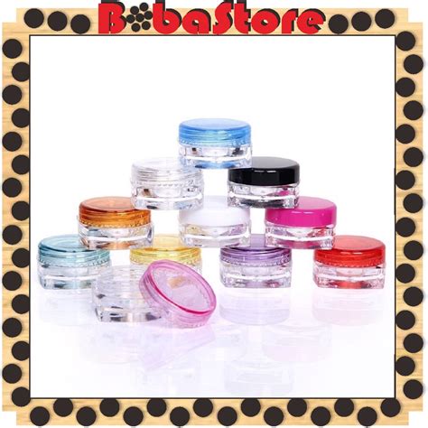 Jual Bobastore Pot Jar Cream Bulat Kotak Gr Wadah Kemasan Serbaguna