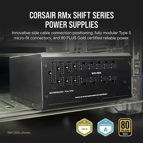 Corsair RM1000X SHIFT Impressions MMORPG