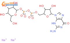 鸟苷5 二磷酸三氢P D 吡喃甘露糖酯二钠盐 Guanosine 5 trihydrogen diphosphate P D