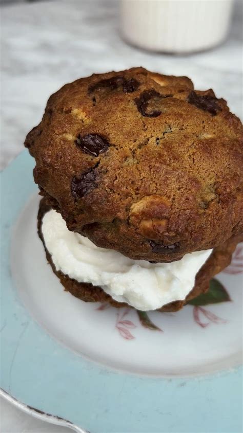 Easy Sourdough Discard Cookies With Macadamia Nuts And White Chocolate