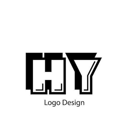 Premium Vector Hy Yh H Y Vector Logo Design