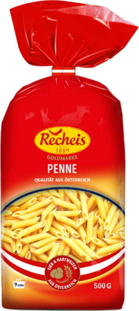 Recheis Goldmarke Penne 500 G Piccantino Onlineshop