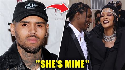 Chris Brown Shocking Reaction To Asap Rocky And Rihanna Relationship