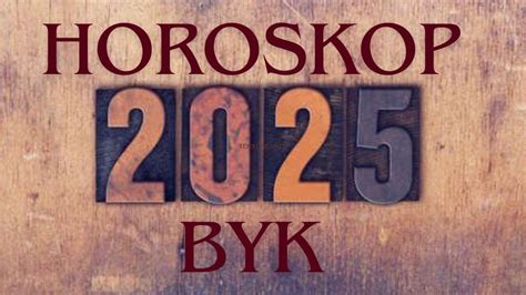 Horoskop Roczny Byk YouTube