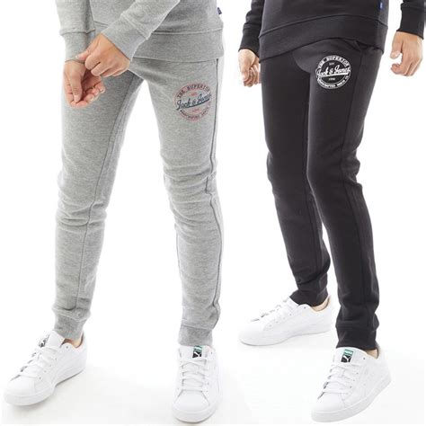 Jack And Jones Jungen Jogginghosen Schwarz