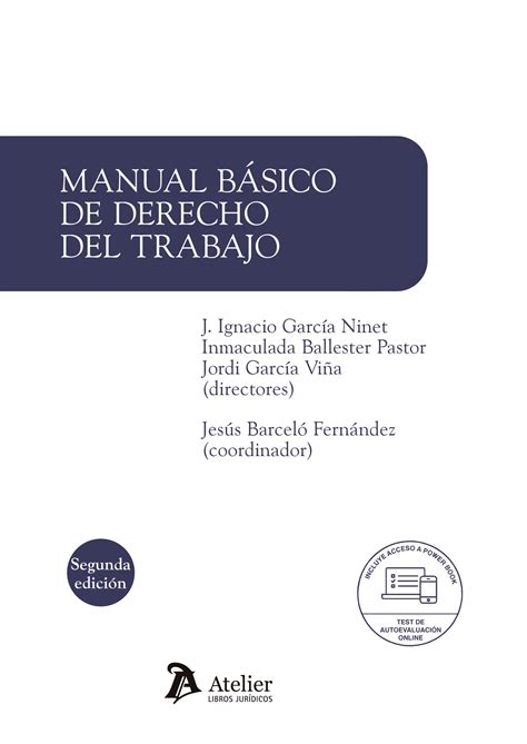 Manual básico de Derecho del trabajo 2ª Edición 9788418780387 by