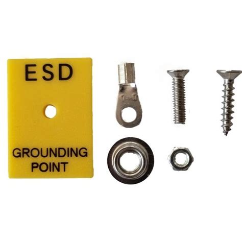 Mountable Earth Grounding Point With 10mm Male Stud