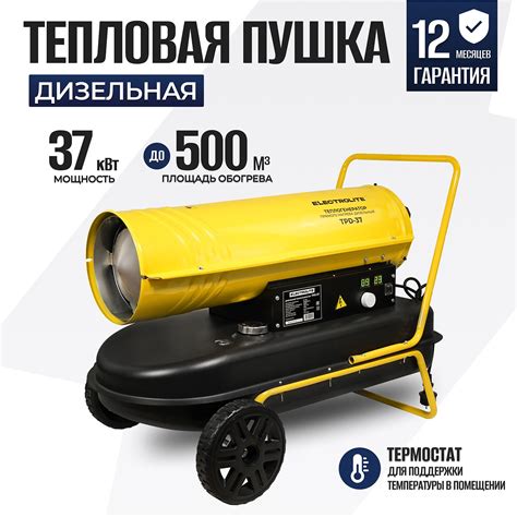 Тепловая Пушка Мощная – купить в интернет-магазине OZON по низкой цене