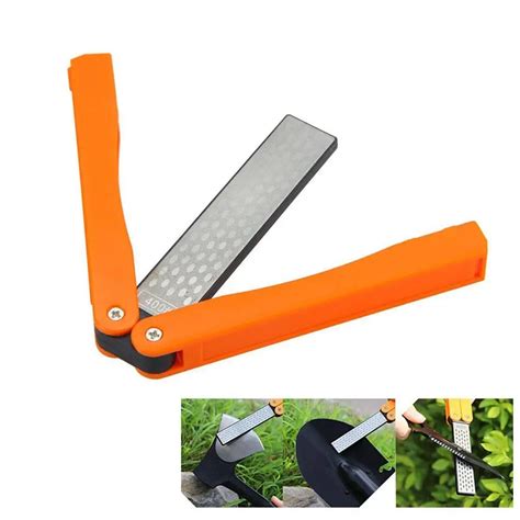 Double Sided Fold Portable Pocket Sharpener Diamond Knife Sharpening