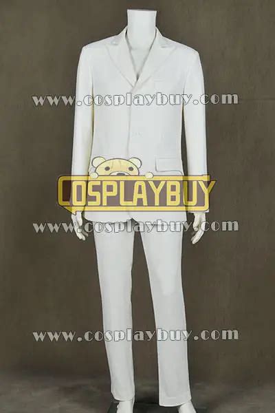 The Great Gatsby 2013 Cosplay Jay Gatsby Costume White Suit Uniform ...