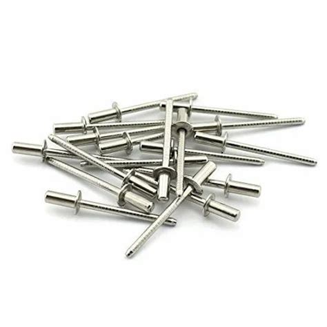 NOBLE Brand Ss 304 Grade Stainless Steel Blind Rivets Size 4mm X 10mm